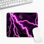 Purple Lightning Small Mouse Pad (Rectangle) Front