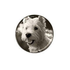 Westie Puppy Golf Ball Marker (for Hat Clip) by Koalasandkangasplus