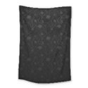 Dark silvered flower Small Tapestry View1