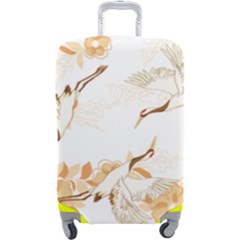 Birds And Flowers  Luggage Cover (large) by Sobalvarro