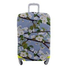 Pear Branch With Flowers Luggage Cover (small) by SychEva