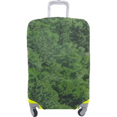 Leafy Forest Landscape Photo Luggage Cover (large) by dflcprintsclothing