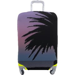 Sunset Coastal Scene, Montevideo Uruguay Luggage Cover (large) by dflcprintsclothing