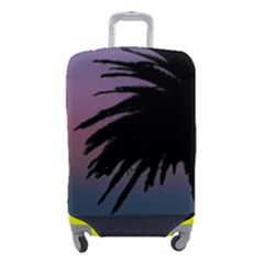 Sunset Coastal Scene, Montevideo Uruguay Luggage Cover (small) by dflcprintsclothing