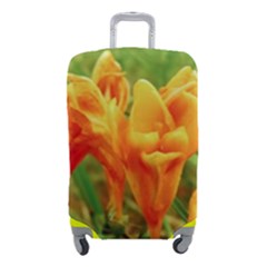 Orange On The Green Luggage Cover (small) by DimitriosArt