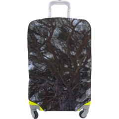 Green Umbrella Luggage Cover (large) by DimitriosArt