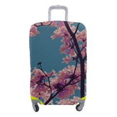 Colorful Floral Leaves Photo Luggage Cover (small) by dflcprintsclothing