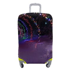 Outdoor Christmas Lights Tunnel Luggage Cover (small) by artworkshop