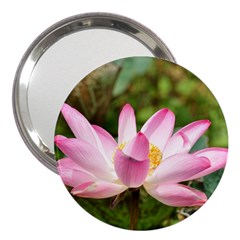 A Pink Lotus 3  Handbag Mirror by natureinmalaysia