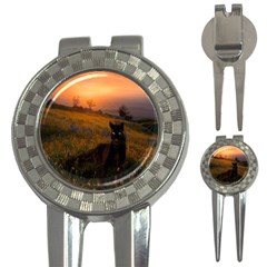 Evening Rest Golf Pitchfork & Ball Marker by mysticalimages