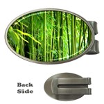 Bamboo Money Clip (Oval) Front