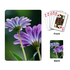 Flower Playing Cards Single Design by Siebenhuehner