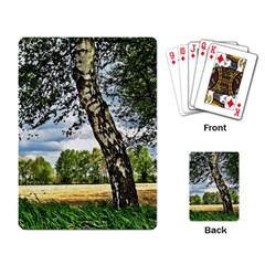 Trees Playing Cards Single Design by Siebenhuehner