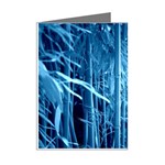 Blue Bamboo Mini Greeting Card (8 Pack) Right