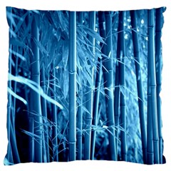 Blue Bamboo Large Cushion Case (single Sided)  by Siebenhuehner