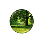 Trees Golf Ball Marker (for Hat Clip) Front