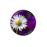 Daisy Golf Ball Marker (for Hat Clip) Front