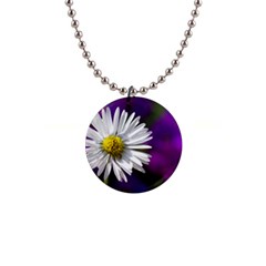 Daisy Button Necklace by Siebenhuehner