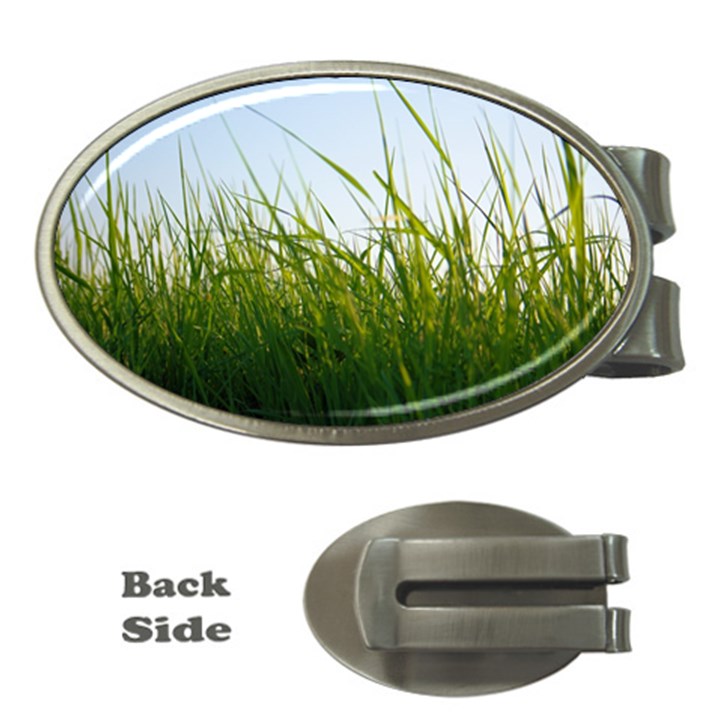 Grass Money Clip (Oval)