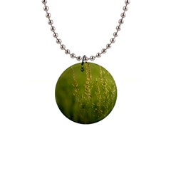 Grass Button Necklace by Siebenhuehner