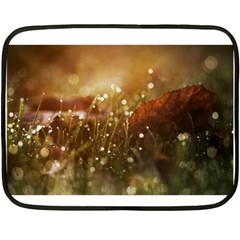 Waterdrops Mini Fleece Blanket (two Sided) by Siebenhuehner