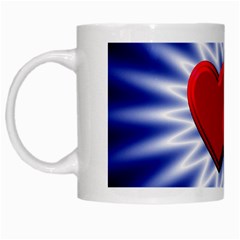 Love White Coffee Mug by Siebenhuehner