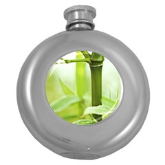 Bamboo Hip Flask (round) by Siebenhuehner