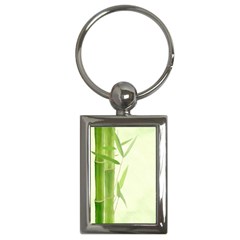 Bamboo Key Chain (rectangle) by Siebenhuehner