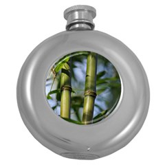 Bamboo Hip Flask (round) by Siebenhuehner