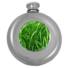 Grass Hip Flask (round) by Siebenhuehner