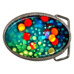 A Dream Of Bubbles Belt Buckle (oval) by sirhowardlee