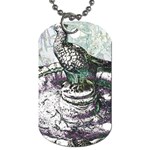 Bird Fountain 2 Dog Tag (One Sided) Front