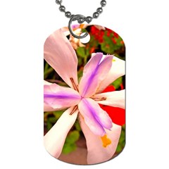 African Iris Dog Tag (one Sided) by sirhowardlee