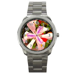 African Iris Sport Metal Watch by sirhowardlee