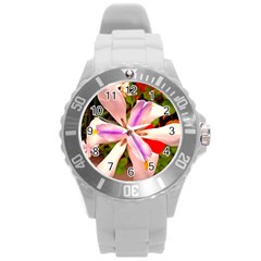 African Iris Plastic Sport Watch (large) by sirhowardlee