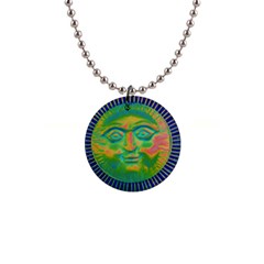 Sun Face Button Necklace by sirhowardlee