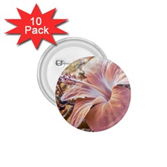 Fantasy Colors Hibiscus Flower Digital Photography 1 75  Button (10 Pack) by dflcprints