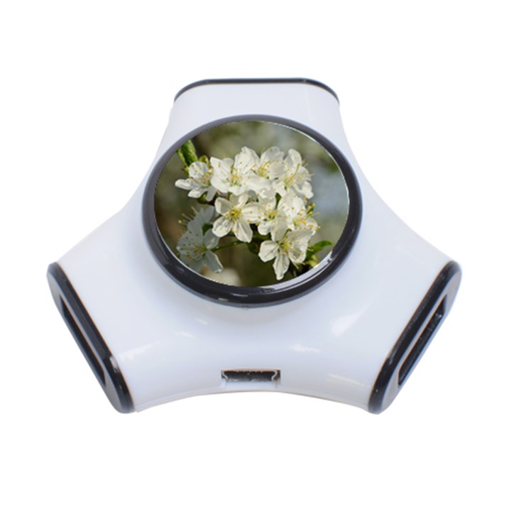 Spring Flowers 3 Port USB Hub