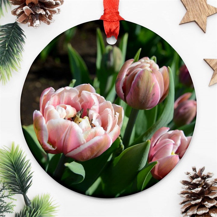 Tulips Round Ornament