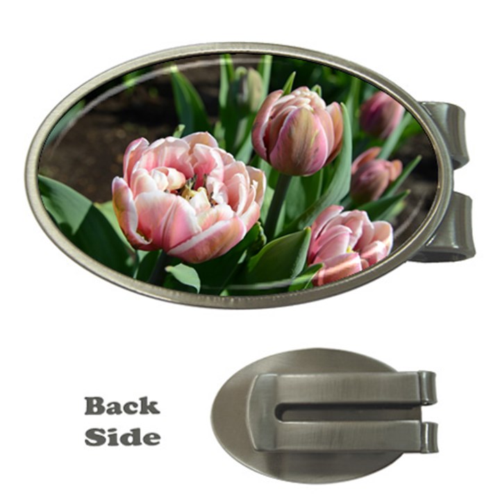 Tulips Money Clip (Oval)