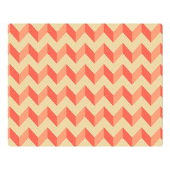 Modern Retro Chevron Patchwork Pattern Double Sided Flano Blanket (large)  by GardenOfOphir