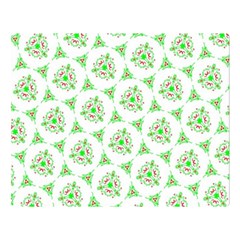 Sweet Doodle Pattern Green Double Sided Flano Blanket (large)  by ImpressiveMoments