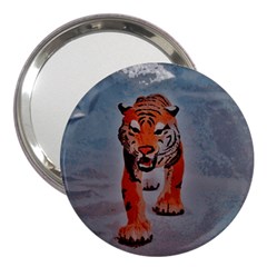 Tiger 3  Handbag Mirrors by sirhowardlee