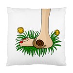 Barefoot in the grass Standard Cushion Case (Two Sides) Back