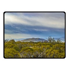 Patagonian Lanscape Scene, Santa Cruz, Argentina Fleece Blanket (small) by dflcprints