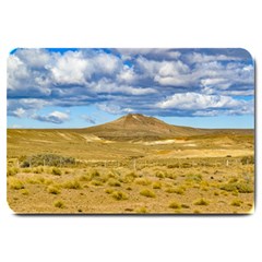 Patagonian Landscape Scene, Argentina Large Doormat  by dflcprints