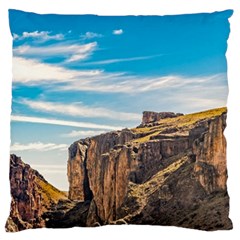 Rocky Mountains Patagonia Landscape   Santa Cruz   Argentina Standard Flano Cushion Case (two Sides) by dflcprints