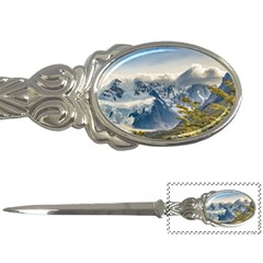 Snowy Andes Mountains, El Chalten Argentina Letter Openers by dflcprints