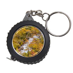 Colored Forest Landscape Scene, Patagonia   Argentina Measuring Tapes by dflcprints