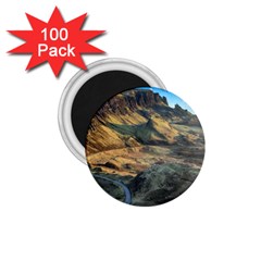 Nature Landscape Mountains Outdoor 1 75  Magnets (100 Pack)  by Celenk